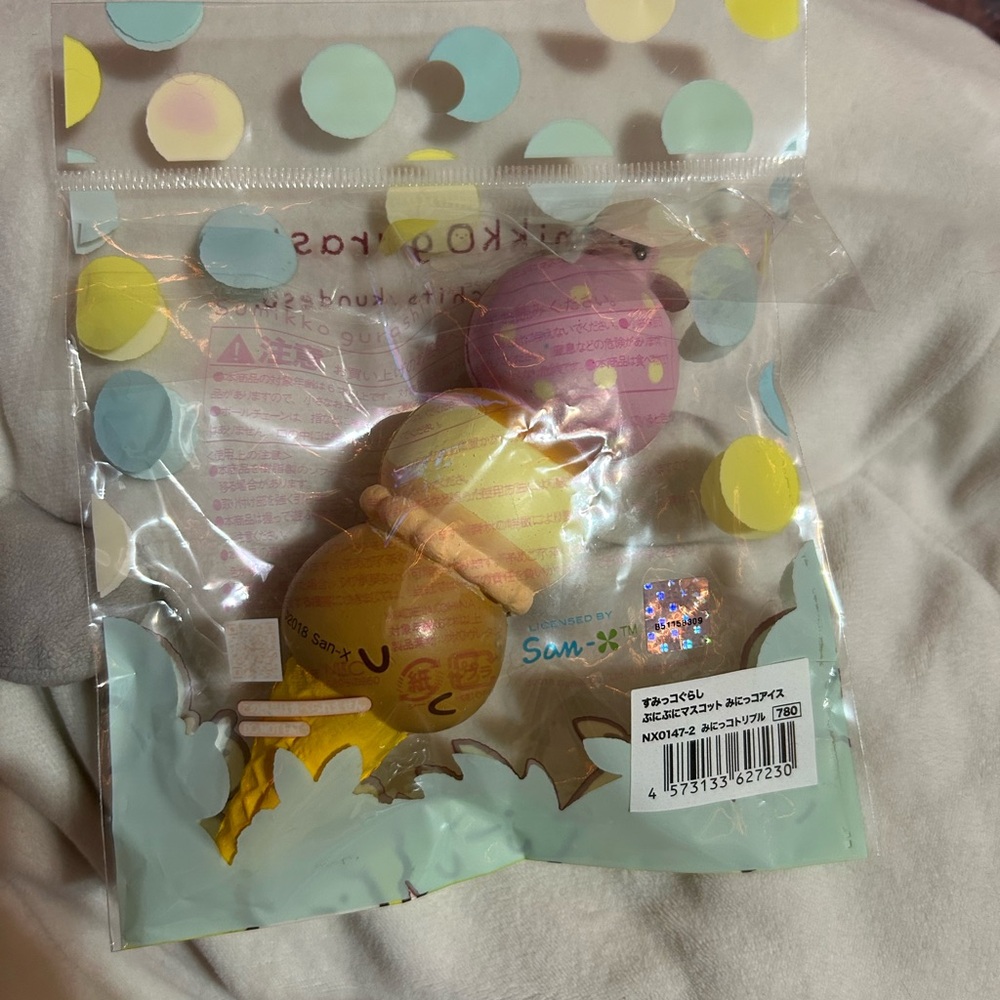 Sumikko Gurashi Ice Cream Cone Squishy - Picture 2 of 3